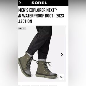 Sorel boots insulated waterproof size 6 NWT